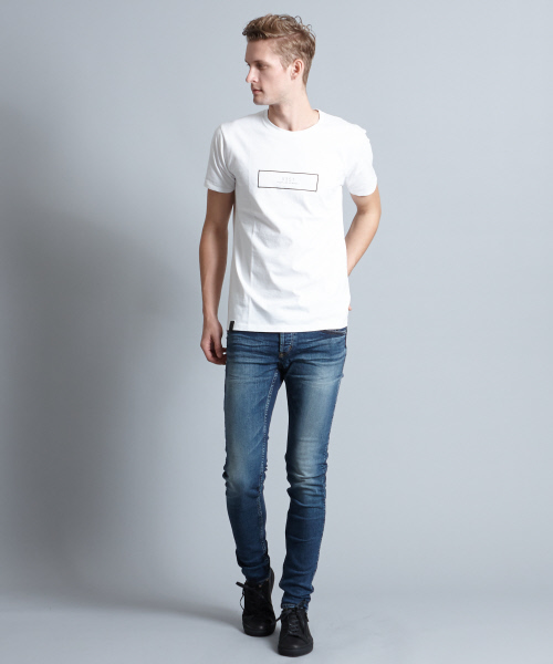 5351 POUR LES HOMMES(ゴーサンゴーイチプールオム)の「【ストレッチ抜群の定番デニム】ハイパワーストレッチスキニーデニム(デニムパンツ・メンズ・ブラック/インディゴブルー/ブルー/ライトブルー・44/46/48/50)」の7枚目の写真