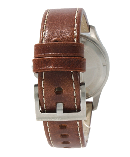 NANO universe（ナノユニバース）の「HAMILTON（ハミルトン）/カーキキング（アナログ腕時計・メンズ・ブラウン・FREE）」の4枚目の写真