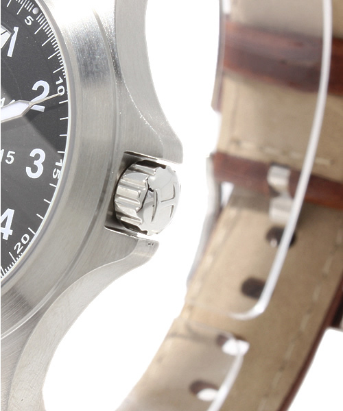 NANO universe（ナノユニバース）の「HAMILTON（ハミルトン）/カーキキング（アナログ腕時計・メンズ・ブラウン・FREE）」の5枚目の写真