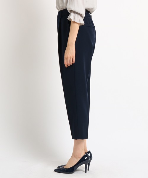 Sunauna(スーナウーナ)の「【洗える】ストレッチテーパードパンツ(その他パンツ・レディース・サンドベージュ/ネイビー・34/36/38/40)」の5枚目の写真