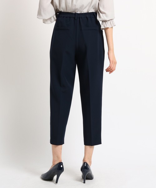 Sunauna(スーナウーナ)の「【洗える】ストレッチテーパードパンツ(その他パンツ・レディース・サンドベージュ/ネイビー・34/36/38/40)」の6枚目の写真