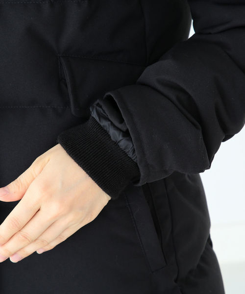 Demi-Luxe BEAMS（デミルクス ビームス）の「PYRENEX / GRENOBLE ダウンコート（ダウンジャケット/コート・レディース・ブラック/ネイビー・38/36）」の13枚目の写真