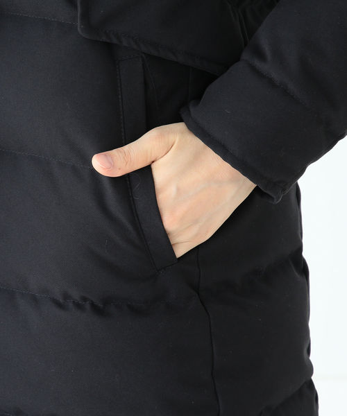 Demi-Luxe BEAMS（デミルクス ビームス）の「PYRENEX / GRENOBLE ダウンコート（ダウンジャケット/コート・レディース・ブラック/ネイビー・38/36）」の14枚目の写真