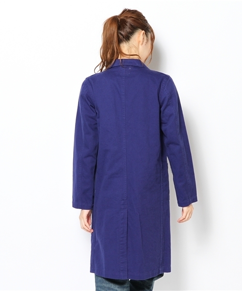 BEAMS BOY（ビームスボーイ）の「BEAMS BOY / チノ ショップコート（その他アウター・レディース・カーキ/オレンジ/ネイビー/パープル・ONE SIZE）」の7枚目の写真