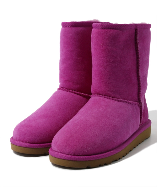 B:MING by BEAMS（ビーミングバイビームス）の「□UGG / KIDSクラシック （15～17㎝）（ブーツ・キッズ・グレー/ブラック/ベージュ/ピンク/パープル・15 /16/17）」の14枚目の写真