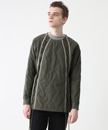 WHITE MOUNTAINEERING | 【White Mountaineering】PRIMALOFT キルトレースアッププルオーバージャケット(ミリタリージャケット)