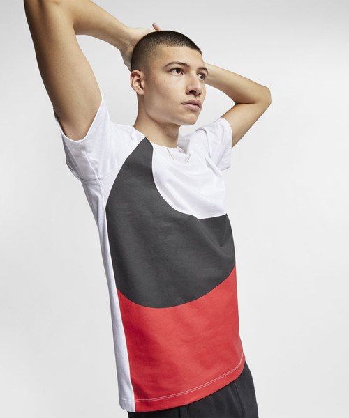 セール ナイキ スポーツウェア スウッシュ メンズ Tシャツ Nike セットアップ対応商品 Tシャツ カットソー Nike ナイキ のファッション通販 Zozotown