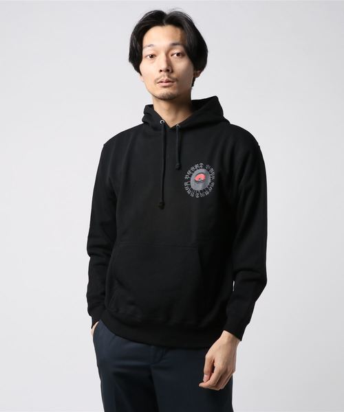 SwimmyDesignLab(スイミーデザインラボ)の「ゲゲゲの鬼太郎 目玉ビッグシルエット フーディー GGG-05(パーカー)」|ブラック