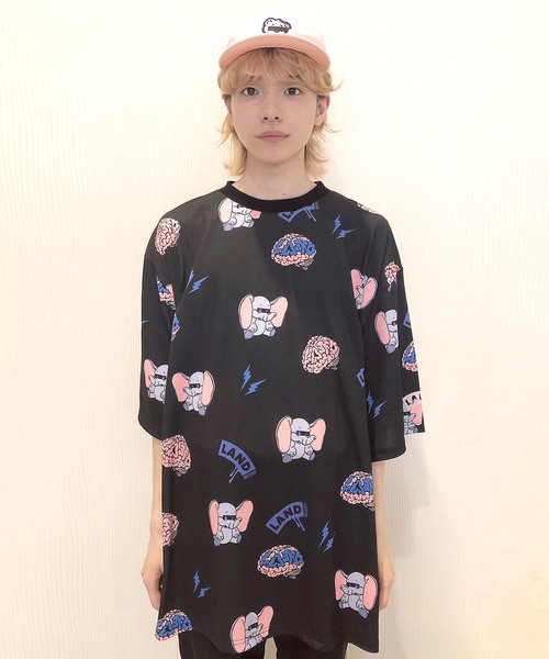 LAND by MILKBOY（ランドバイミルクボーイ）の「【LAND】BRAIN TEE（Tシャツ/カットソー・メンズ・A/B/C・FREE）」の3枚目の写真