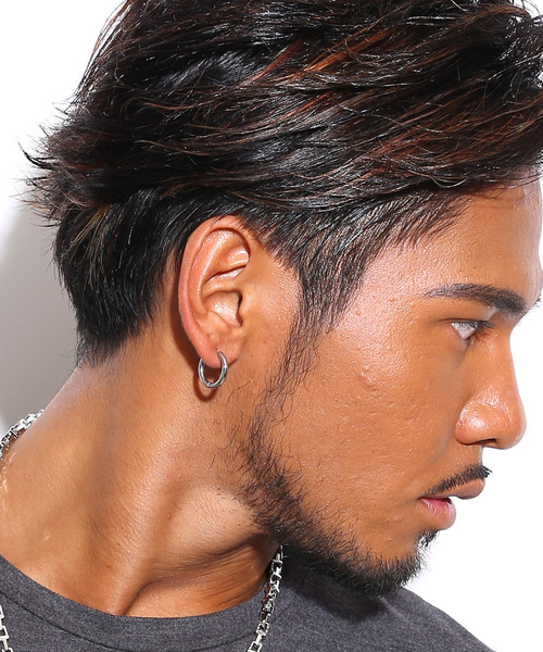 SBG（エスビー）の「SBG サージカルステンレスフープピアス / 金属アレルギー対応（ピアス（両耳用）・メンズ・シルバー/ゴールド/ブラック/ピンクゴールド/ブルー/ブラック系その他/ピンク系その他/ゴールド系その他/ブルー系その他/シルバー系その他・8/10/12/20/16/14）」の17枚目の写真