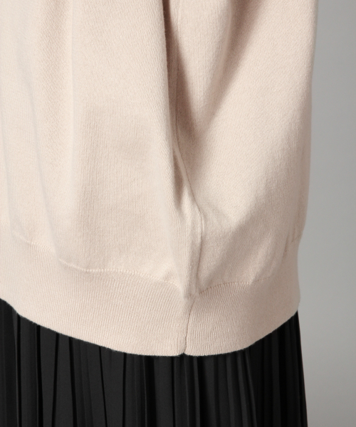 LOWRYS FARM(ローリーズファーム)の「12GBIGポロプルオーバー 819851(ニット/セーター・レディース・ブラック/ベージュ・FREE)」の11枚目の写真