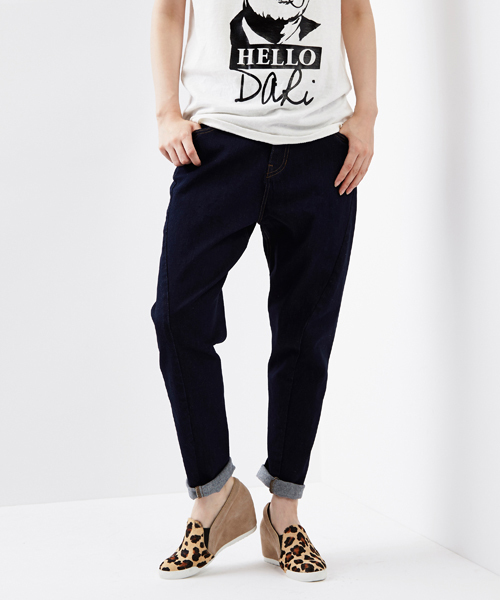 Another Edition（アナザーエディション）の「【WEB限定】aeﾘｯﾀｲCUTTING DNM 5POC #（デニムパンツ・レディース・ホワイト/コバルトブルー/ネイビー・SMALL/MEDIUM/LARGE）」の2枚目の写真