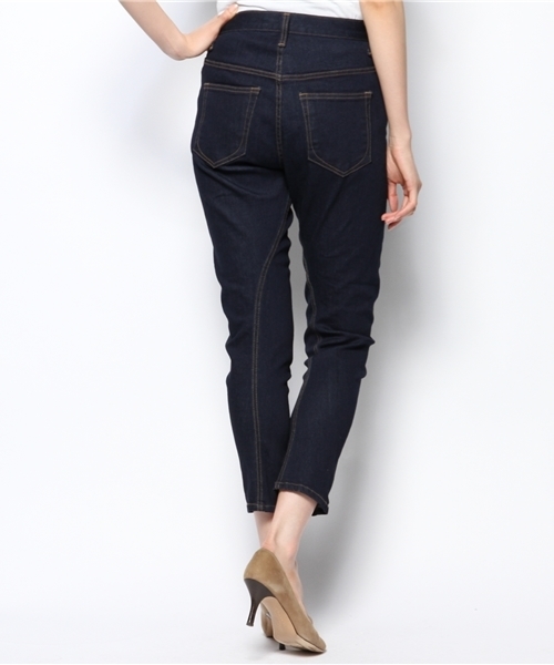 Another Edition（アナザーエディション）の「【WEB限定】aeﾘｯﾀｲCUTTING DNM 5POC #（デニムパンツ・レディース・ホワイト/コバルトブルー/ネイビー・SMALL/MEDIUM/LARGE）」の13枚目の写真