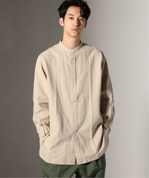 JOURNAL STANDARD J.S HOMESTEAD | BAND COLLAR SHIRT LONG C/L(シャツ/ブラウス)
