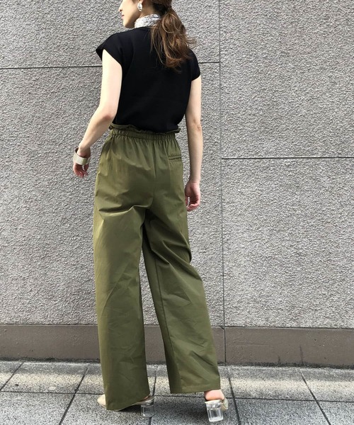 &g'aime（アンジェム）の「【&g'aime】イージーベイカーパンツ（その他パンツ・レディース・ベージュ/カーキ・FREE）」の13枚目の写真