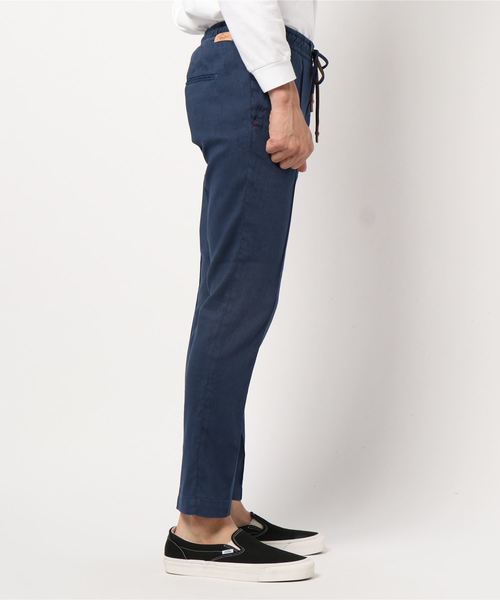 ENTRE AMIS（アントレ アミ）の「ENTRE AMIS  / アントレ アミ センタープリーツ コットンリネンイージーパンツ（その他パンツ・メンズ・ネイビー・31）」の6枚目の写真