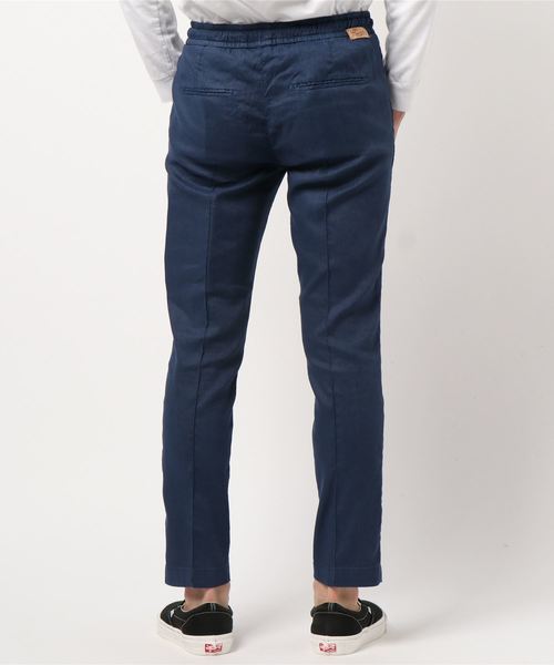 ENTRE AMIS（アントレ アミ）の「ENTRE AMIS  / アントレ アミ センタープリーツ コットンリネンイージーパンツ（その他パンツ・メンズ・ネイビー・31）」の2枚目の写真