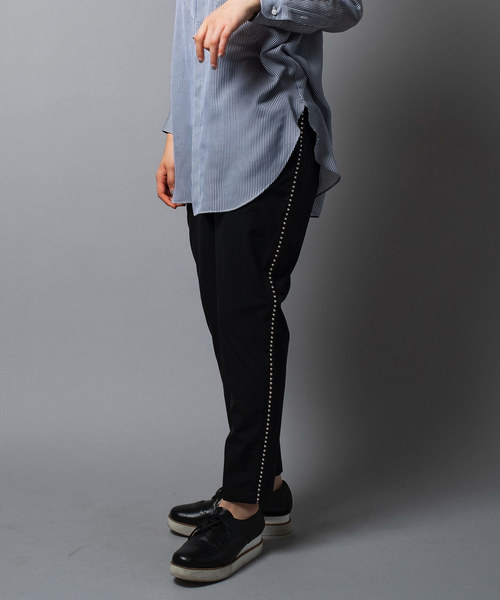 Mirror Beads Beads パンツ Pants ミラービーズパンツ その他パンツ Mintdesigns ミントデザインズ のファッション