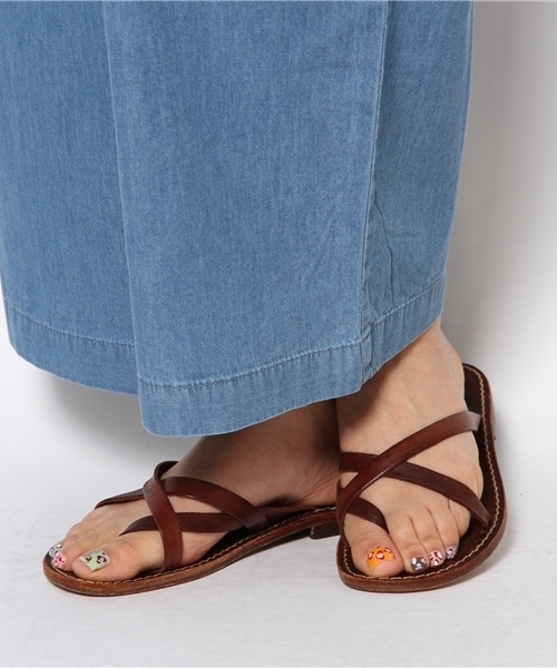 Ray BEAMS（レイビームス）の「○Ray BEAMS / デニム ワイドクロップド（その他パンツ・レディース・ライトブルー・1/0）」の7枚目の写真