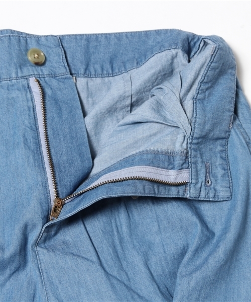 Ray BEAMS（レイビームス）の「○Ray BEAMS / デニム ワイドクロップド（その他パンツ・レディース・ライトブルー・1/0）」の8枚目の写真