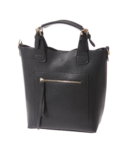 Edit Sheen（エディットシーン）の「フロントジップポケットハンドバッグ（ハンドバッグ・レディース・ブラック/ベージュ/オレンジ・FREE）」の12枚目の写真