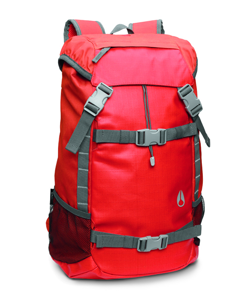 NIXON(ニクソン)の「NIXON LANDLOCK Ⅱ(バックパック/リュック・メンズ・ブラック/レッド/カモフラージュ/マルチ・ONE SIZE)」の3枚目の写真