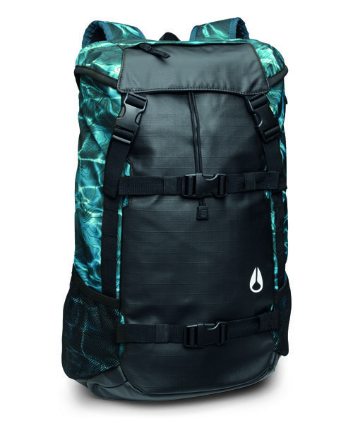 NIXON(ニクソン)の「NIXON LANDLOCK Ⅱ(バックパック/リュック・メンズ・ブラック/レッド/カモフラージュ/マルチ・ONE SIZE)」の4枚目の写真