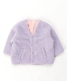 Caldia | ボアタフタリバーシブルジャケット(ナイロンジャケット)