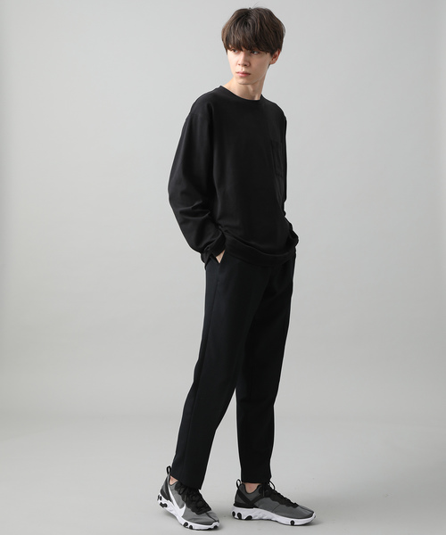 JUNRED(ジュンレッド)の「モイスチャースムースロンT(Tシャツ/カットソー・メンズ・ブラック/ベージュ/ブルー/オレンジ・S/M/L)」の8枚目の写真