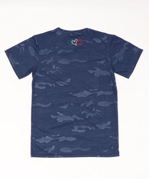 SY32 by SWEET YEARS(エスワイサーティトゥバイスィートイヤーズ)の「/SY32 by SWEET YEARS/CAMO LOGO TEE(Tシャツ/カットソー・レディース・ネイビー/ホワイト/ブラック/チャコールグレー・X-SMALL/XXX-LARGE/XX-LARGE/SMALL/LARGE/MEDIUM/X-LARGE/XXXX-LARGE/XX-SMALL/XXX-SMALL)」の10枚目の写真