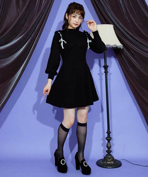 注文割引 リボンフリルニットワンピース ワンピース Titty Co ティティーアンドコー のワンピース リボンフリルニットワンピース をセール価格で購入できます Titty Co セール ワンピース ワンピース Titty Co ティティーアンドコー の