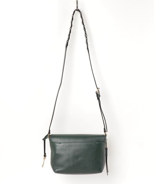 FOSSIL（フォッシル）の「MAYA　SMALL FLAP CROSSBODY　ZB7868(4)（ショルダーバッグ・レディース・ダークグリーン・FREE）」の8枚目の写真