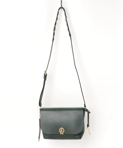 FOSSIL（フォッシル）の「MAYA　SMALL FLAP CROSSBODY　ZB7868(4)（ショルダーバッグ・レディース・ダークグリーン・FREE）」の9枚目の写真