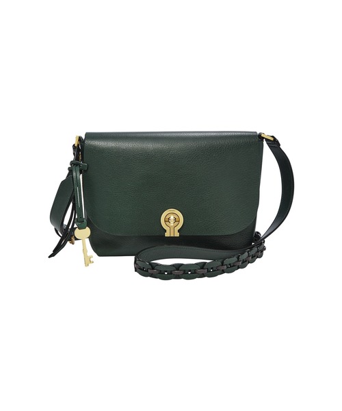 FOSSIL（フォッシル）の「MAYA　SMALL FLAP CROSSBODY　ZB7868(4)（ショルダーバッグ・レディース・ダークグリーン・FREE）」の3枚目の写真