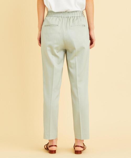 BEAUTY&YOUTH UNITED ARROWS（ビューティーアンドユースユナイテッドアローズ）の「BY∴ サテンドローストリングパンツ -ウォッシャブル- ◆（その他パンツ・レディース・ベージュ/ブラック/ライム・SMALL/LARGE/MEDIUM）」の10枚目の写真