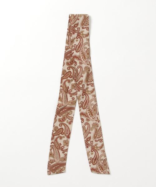 WEGO（ウィゴー）の「WEGO/ペイズリースカーフ（バンダナ/スカーフ・レディース・ライトブラウン/ナチュラル・FREE）」の3枚目の写真