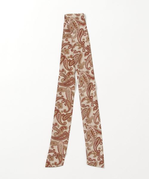 WEGO（ウィゴー）の「WEGO/ペイズリースカーフ（バンダナ/スカーフ・レディース・ライトブラウン/ナチュラル・FREE）」の5枚目の写真