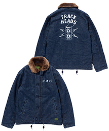 XLARGE ミリタリージャケット 黒 XLARGE（エクストララージ）の「N-1 TYPE JACKET（ミリタリー
