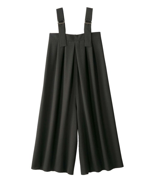 GeeRA(ジーラ)の「タックワイドサロペット(サロペット/オーバーオール・レディース・ブラック/モカ・LARGE/MEDIUM/X-LARGE/XX-LARGE)」の7枚目の写真