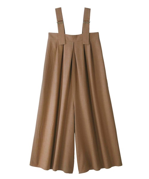 GeeRA(ジーラ)の「タックワイドサロペット(サロペット/オーバーオール・レディース・ブラック/モカ・LARGE/MEDIUM/X-LARGE/XX-LARGE)」の6枚目の写真
