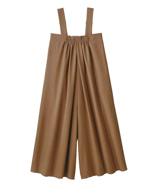 GeeRA(ジーラ)の「タックワイドサロペット(サロペット/オーバーオール・レディース・ブラック/モカ・LARGE/MEDIUM/X-LARGE/XX-LARGE)」の5枚目の写真