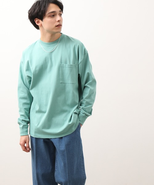 JUNRED(ジュンレッド)の「USAコットンロンT(Tシャツ/カットソー・メンズ・ホワイト/ブラック/ベージュ/ターコイズブルー/ラベンダー・LL/M/L)」の20枚目の写真