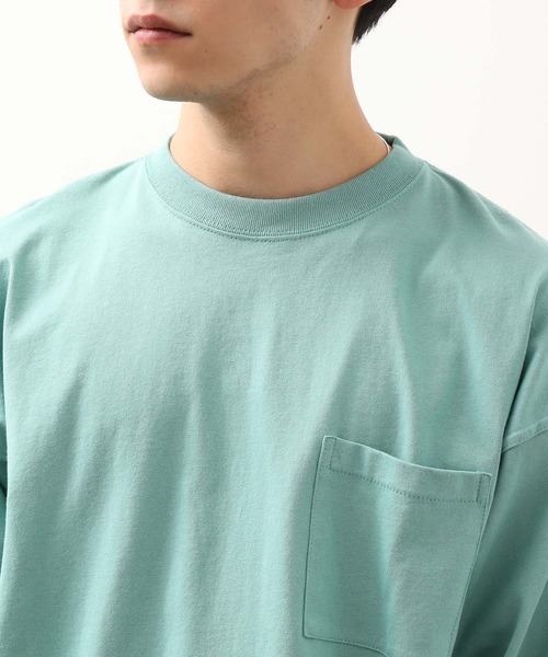 JUNRED(ジュンレッド)の「USAコットンロンT(Tシャツ/カットソー・メンズ・ホワイト/ブラック/ベージュ/ターコイズブルー/ラベンダー・LL/M/L)」の12枚目の写真