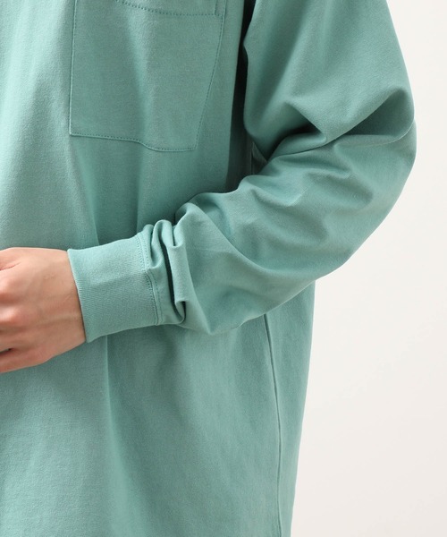 JUNRED(ジュンレッド)の「USAコットンロンT(Tシャツ/カットソー・メンズ・ホワイト/ブラック/ベージュ/ターコイズブルー/ラベンダー・LL/M/L)」の13枚目の写真