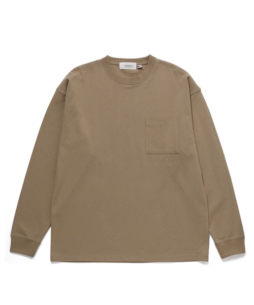 JUNRED(ジュンレッド)の「USAコットンロンT(Tシャツ/カットソー・メンズ・ホワイト/ブラック/ベージュ/ターコイズブルー/ラベンダー・LL/M/L)」の7枚目の写真