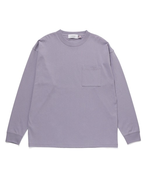 JUNRED(ジュンレッド)の「USAコットンロンT(Tシャツ/カットソー・メンズ・ホワイト/ブラック/ベージュ/ターコイズブルー/ラベンダー・LL/M/L)」の9枚目の写真