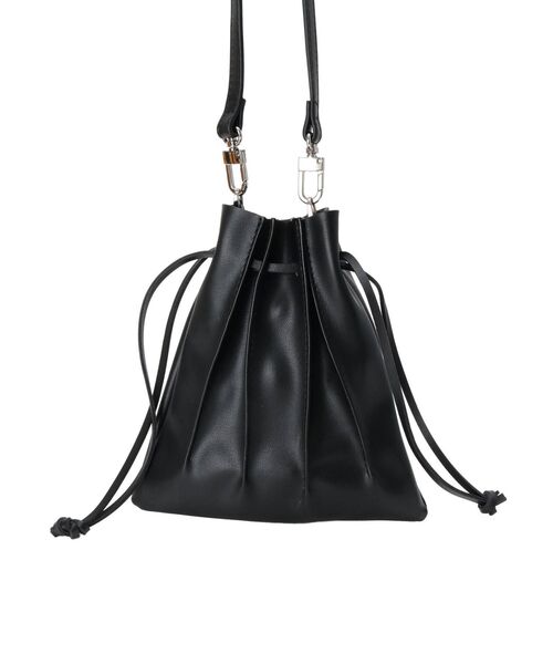 EMODA(エモダ)の「UNEVENコンパクトバッグ(ショルダーバッグ・レディース・ホワイト/ベージュ/ブラック/オレンジ・FREE)」の10枚目の写真