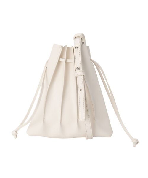 EMODA(エモダ)の「UNEVENコンパクトバッグ(ショルダーバッグ・レディース・ホワイト/ベージュ/ブラック/オレンジ・FREE)」の16枚目の写真