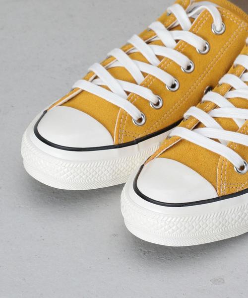 CONVERSE（コンバース）の「＜CONVERSE＞SUEDE ALL STAR OX/スニーカー（スニーカー・レディース・ダークグレー/マスタード・23.5cm/25cm/23cm/24cm/24.5cm）」の5枚目の写真
