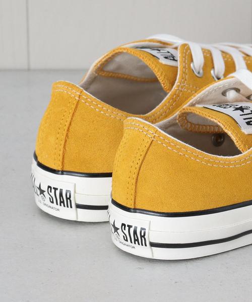CONVERSE（コンバース）の「＜CONVERSE＞SUEDE ALL STAR OX/スニーカー（スニーカー・レディース・ダークグレー/マスタード・23.5cm/25cm/23cm/24cm/24.5cm）」の4枚目の写真
